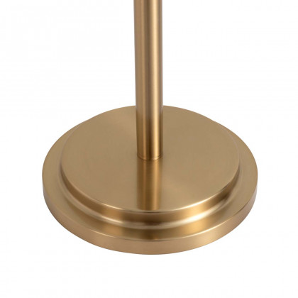 Nova Of CA Luxe Floor Standing Touchless Hand Sanitizer Dispenser - Brushed Brass