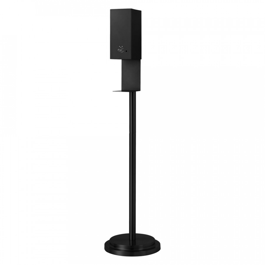 Nova Of CA Luxe Floor Standing Touchless Hand Sanitizer Dispenser - Matte Black