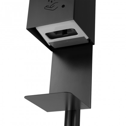 Nova Of CA Luxe Floor Standing Touchless Hand Sanitizer Dispenser - Matte Black
