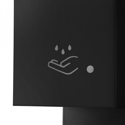 Nova Of CA Luxe Floor Standing Touchless Hand Sanitizer Dispenser - Matte Black
