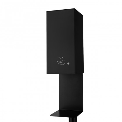 Nova Of CA Luxe Floor Standing Touchless Hand Sanitizer Dispenser - Matte Black