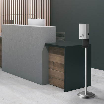 Nova Of CA - Luxe Floor Standing Touchless Hand Sanitizer Dispenser