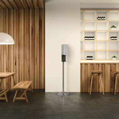 Nova Of CA - Luxe Floor Standing Touchless Hand Sanitizer Dispenser