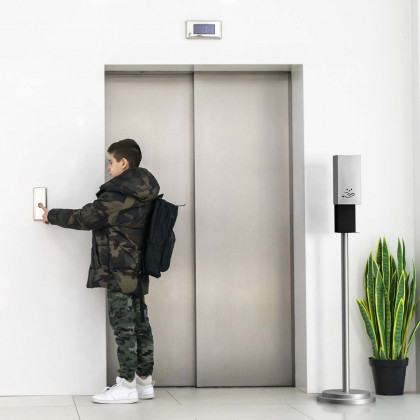 Nova Of CA - Luxe Floor Standing Touchless Hand Sanitizer Dispenser