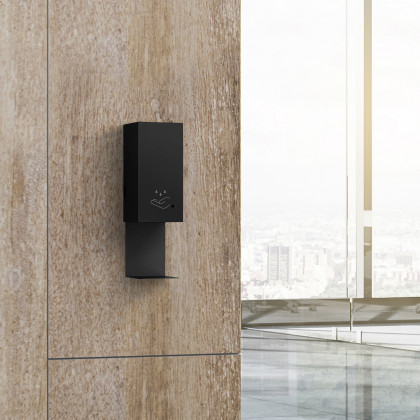 Nova Of CA Luxe Wall Mounted Touchless Hand Sanitizer Dispenser - Matte Black