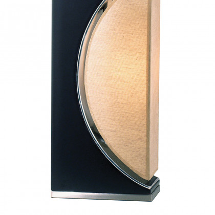 Nova Of CA Half Moon Table Lamp - Dark Brown