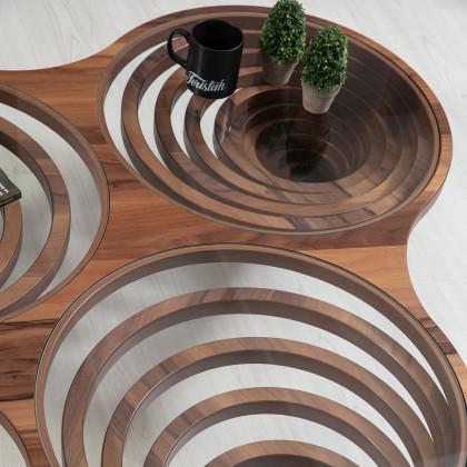 Nova - 003 Walnut Coffee Table