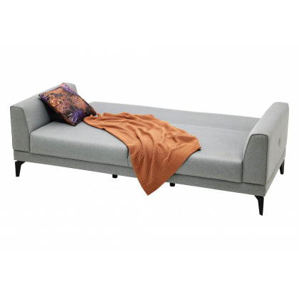Nova - Cordell Light Gray 3-Seater Sofa Bed