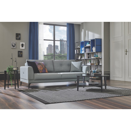 Nova - Cordell Light Gray 3-Seater Sofa Bed