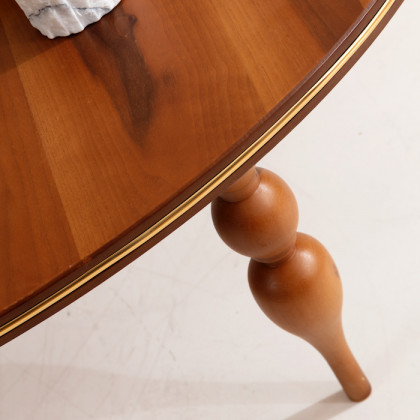 Nova - 033 Walnut/Gold Coffee Table