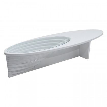 Nova - 133 White Coffee Table