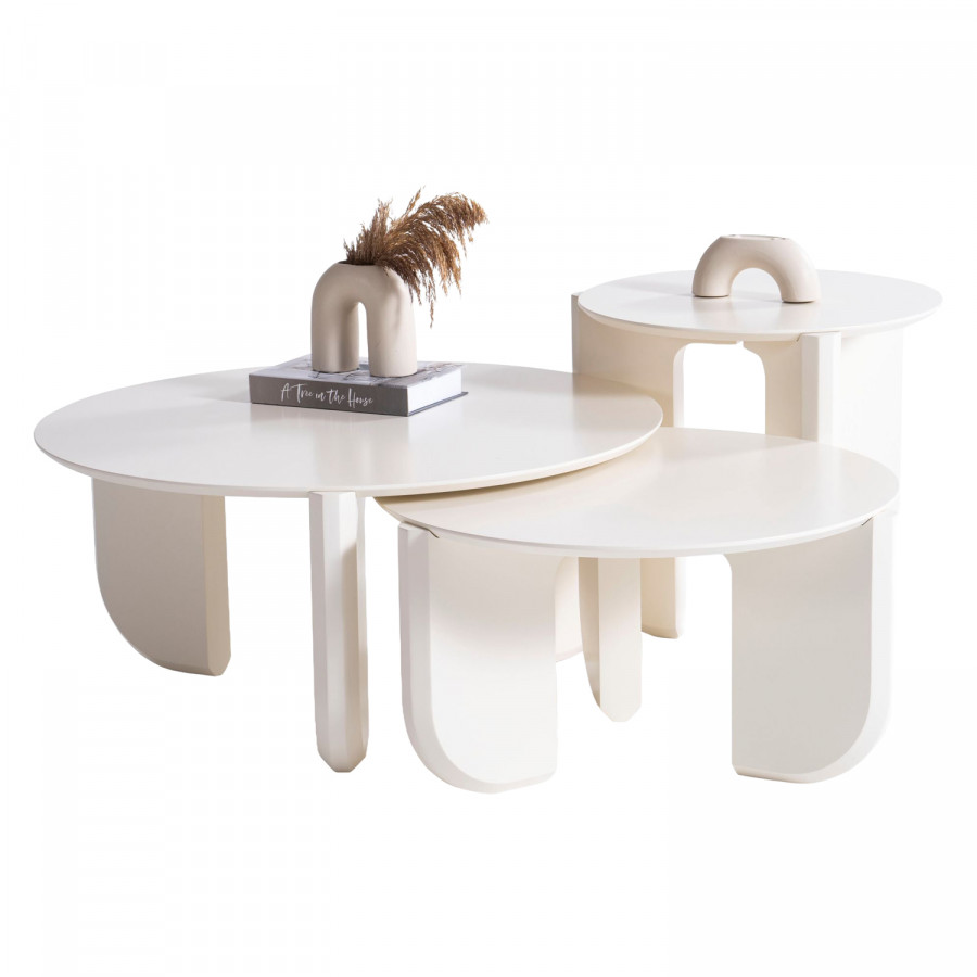 Nova - 720 3 Pc Coffee Table Set