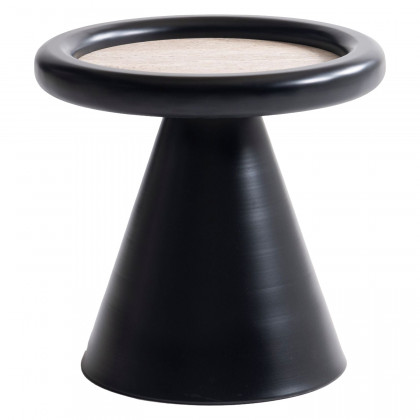 Nova 950 Black Travertine 3 Pc Coffee Table Set