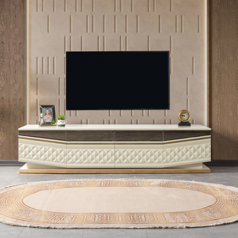 Nova - Anica Ivory Tv Stand