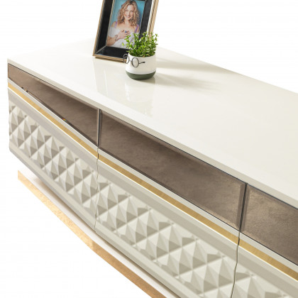 Nova - Anica Ivory Tv Stand