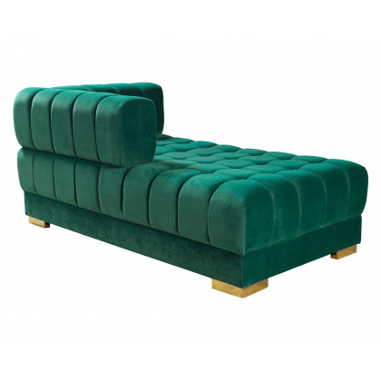 Nova - Ariana Green Velvet Double Chaise 138" Sectional