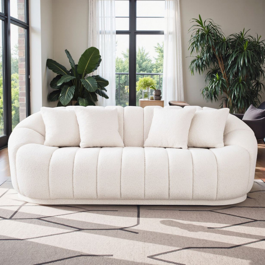 Nova - Fairfield Cream Boucle Sofa