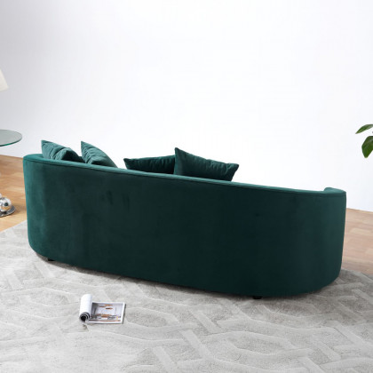 Nova - Kyle Green Velvet Sofa
