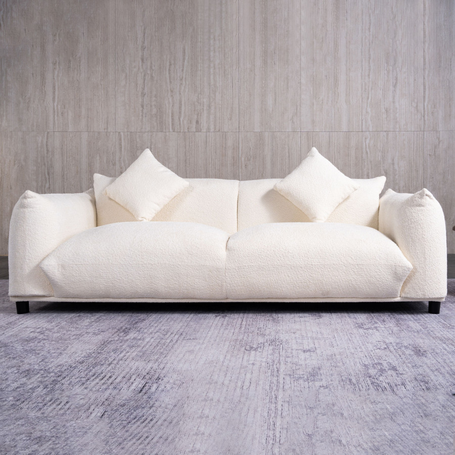 Nova - Marshall Cream Boucle Sofa