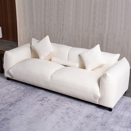 Nova - Marshall Cream Boucle Sofa