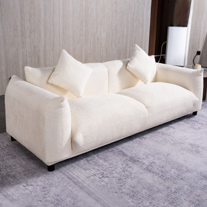 Nova - Marshall Cream Boucle Sofa