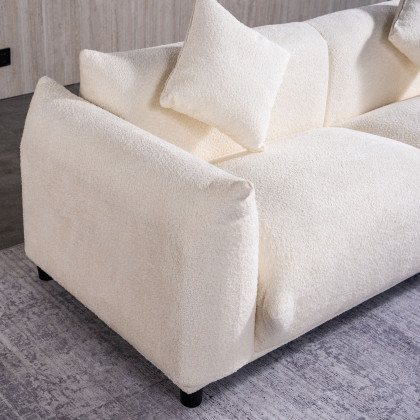 Nova - Marshall Cream Boucle Sofa