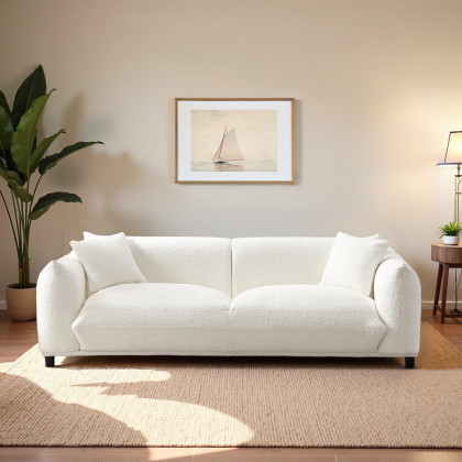Nova - Marshall Cream Boucle Sofa