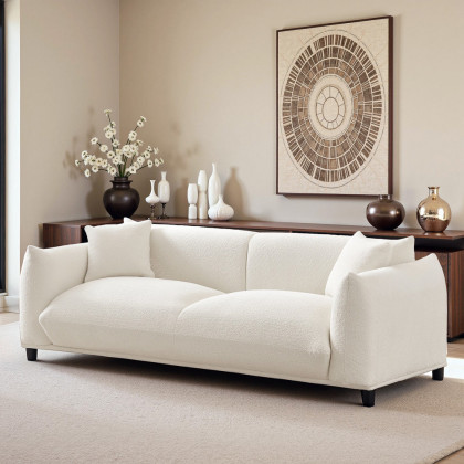 Nova - Marshall Cream Boucle Sofa