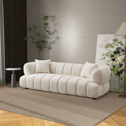 Nova - Ranger Cream Boucle Sofa