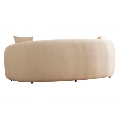 Nova - Bonita Ivory Boucle Sofa