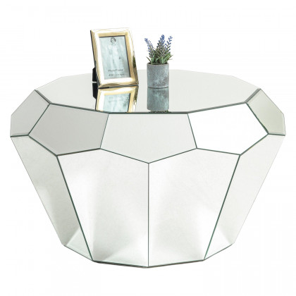 Nova - Diamond Mirrored Coffee Table