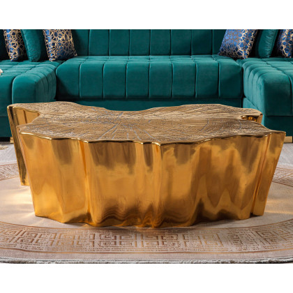 Nova - Elisha Gold Coffee Table