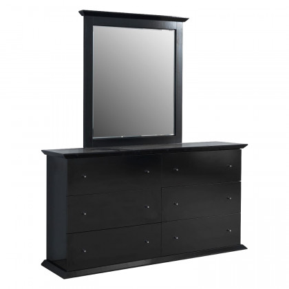 Nova - Erika Black 4 pc Queen Bedroom Set