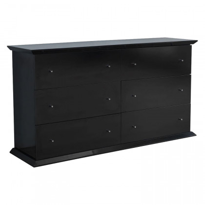 Nova - Erika Black 4 pc Queen Bedroom Set