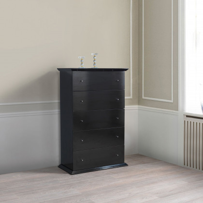 Nova - Erika Black 4 pc Queen Bedroom Set
