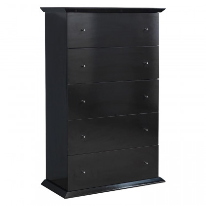 Nova - Erika Black 4 pc Queen Bedroom Set