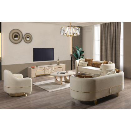 Nova - Helena Ivory Tv Stand