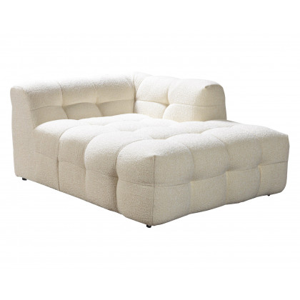 Nova Ivy Ivory Boucle RAF 110" Sectional