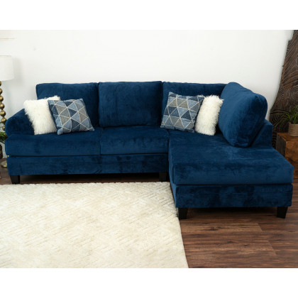 Nova Jamba Sectional - Navy
