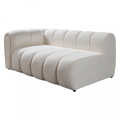 Nova - Lis Ivory Boucle RAF 115" Sectional