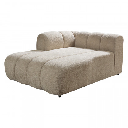 Nova - Lis Sand Boucle LAF 115" Sectional