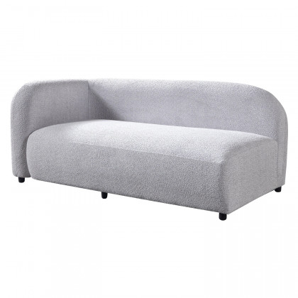 Nova - Liva Gray Boucle RAF 110" Sectional