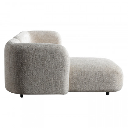 Nova Liva Sand Boucle LAF 110" Sectional