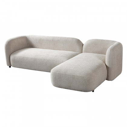 Nova Liva Sand Boucle RAF 110" Sectional