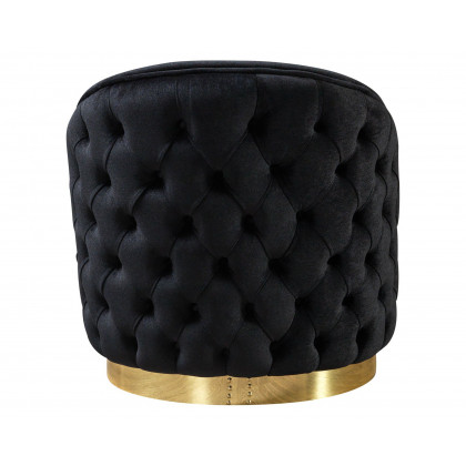 Nova Lupino Black Velvet Chair
