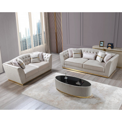 Nova - Milena Coffee Table in Ivory