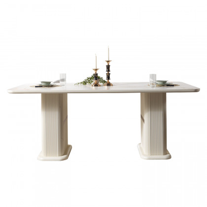 Nova - Santana Ivory 7-Piece Dining Set