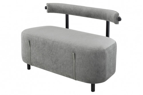 Nuevo™ - Loop Bench Limestone Velvet Seat