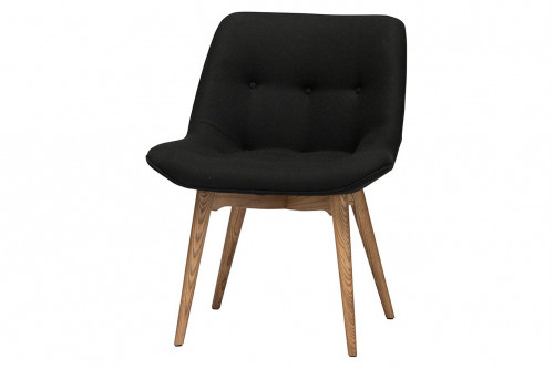 Nuevo™ - Brie Dining Chair Black Fabric Seat