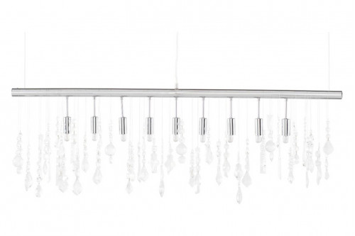 Nuevo™ - Crystal Linear Pendant Clear Glass Accent